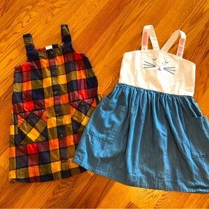 Hanna Andersson Girls Dresses (pack of 2)